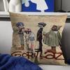 Band G-Gorillaz Music Lucky Dragon Pillow Cover Sofa Cushion Cover Home Room Decoration Children Gift