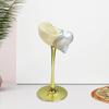 Conch Shell Champagne Glass Cup for Celebrations, Unique Drinkware for Adults Home Bar Wedding Favor Decoration Artistic Display