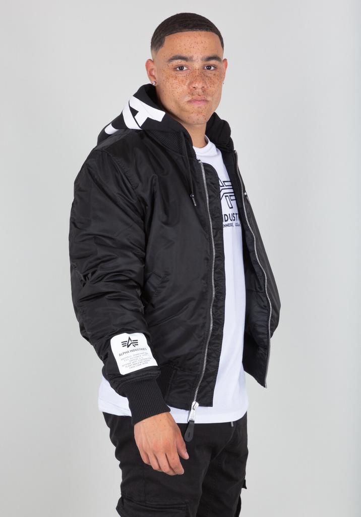 Winter Jacket Alpha Industries MA-1 Zip Jacket (118101) Black