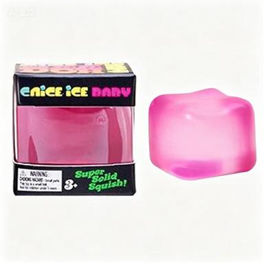 Sensory Stress-Relief Ice Cube Squeeze Toy – Stress-relief toy suitable for children and adults to alleviate anxiety