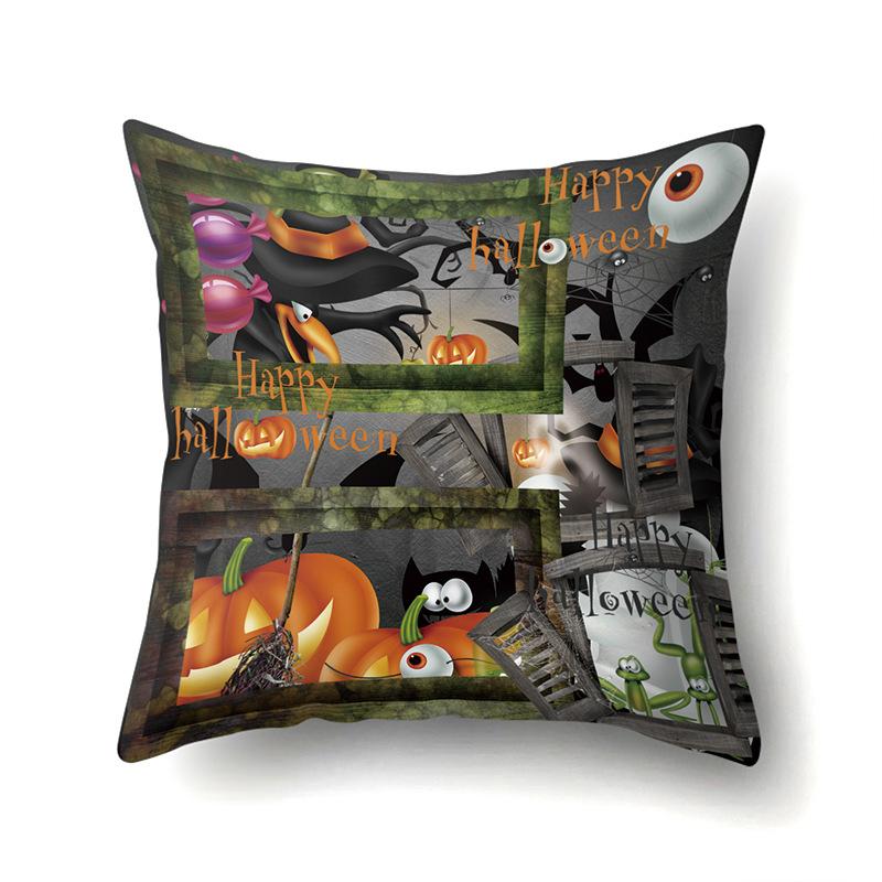 

Хэллоуин Наволочка Подушка для поясницы автомобиля Тыква Чехол для диванной подушки Офис Дом Гостиная Наволочка Pillow core not included