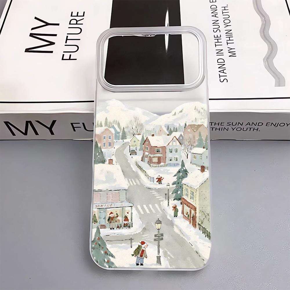 

A Vast Expanse Of White Phone Case For IPhone 17 Pro Max 17Air 11 13 12 14 15 16 Plus Soft Silicone Fashion Clear Case Cover iphone 13 ProMax