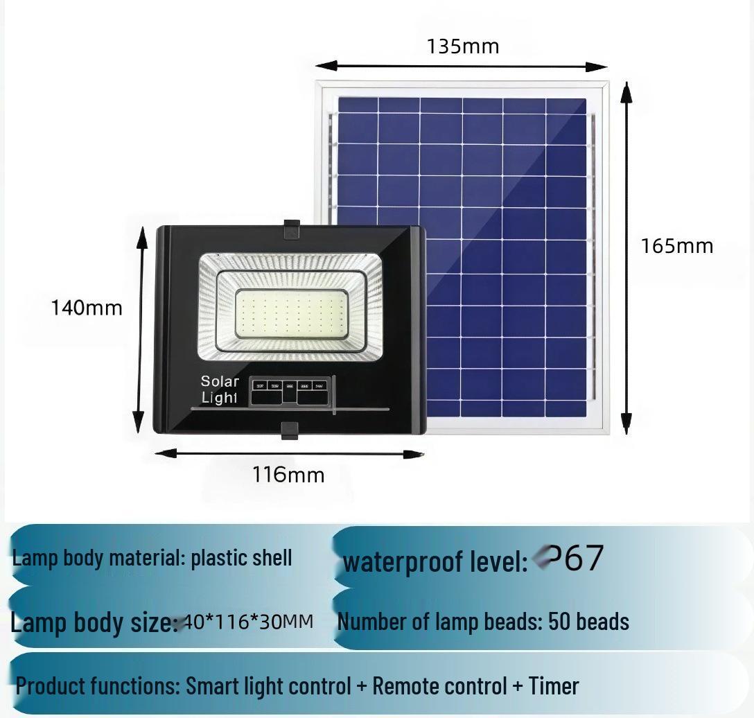 

Cornucopia Solar LED Floodlight for Outdoor and Courtyard Lighting