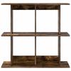Wall Shelf Wall Mount Brown 80 x 20 x 75 cm Engineered Wood