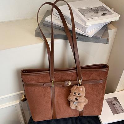 Retro und modische Hand-Unterarmtasche, Pendler-Einzelschultertasche, Großes Fassungsvermögen, Einfache und trendige Tragetasche