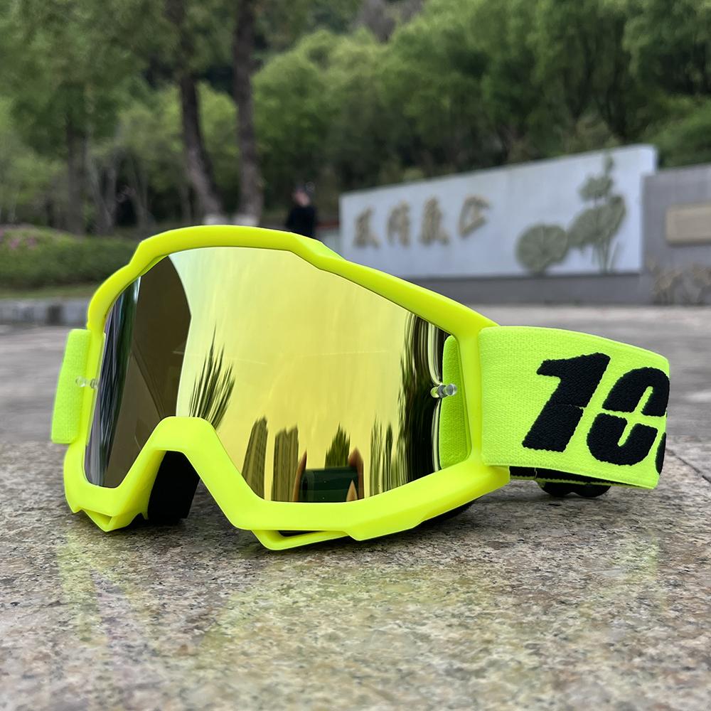 Newest Motocross Goggles ATV UV400 Protection Cycling Racing Motorcycle Glasses MTB Mask Sunglasses Windproof Skiing Goggles