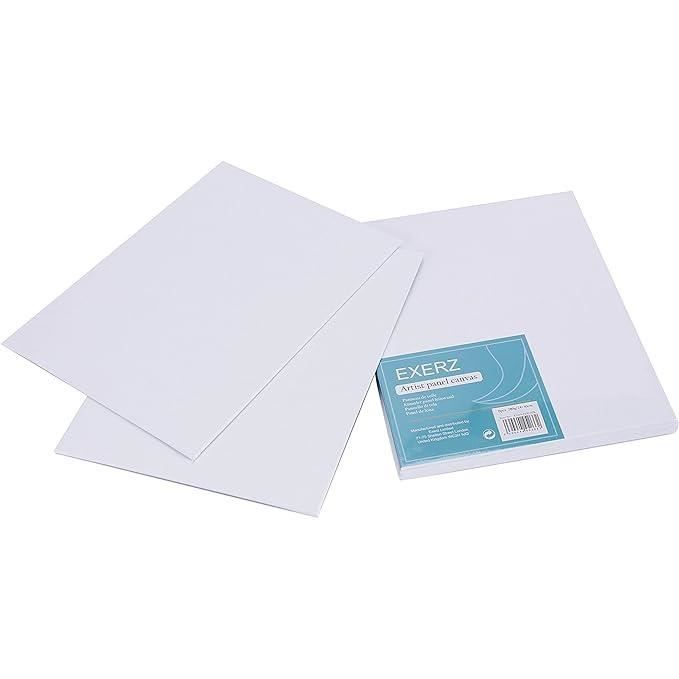 Panneaux de toile - exerz - 6 pièces - 30x24cm - 100% coton - 280gsm