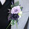 Wedding Boutonnieres Artificial Flower Arrangement for Wedding Reception Wedding Ceremony Engagement Decors