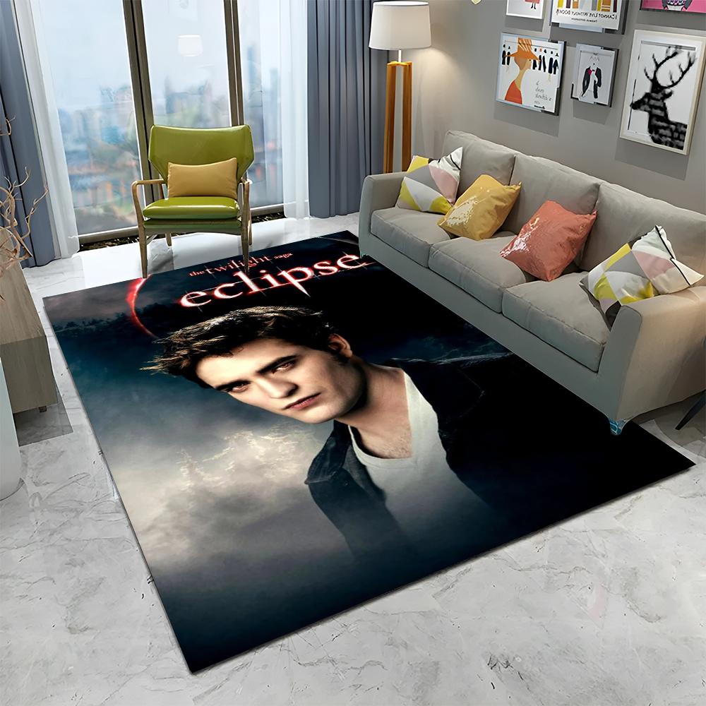 3D-Druck The Twilight Saga HD Teppich für Zuhause Wohnzimmer Schlafzimmer Sofa Fußmatte Dekor, Kinder Spielbereich Teppich Rutschfeste Bodenmatte