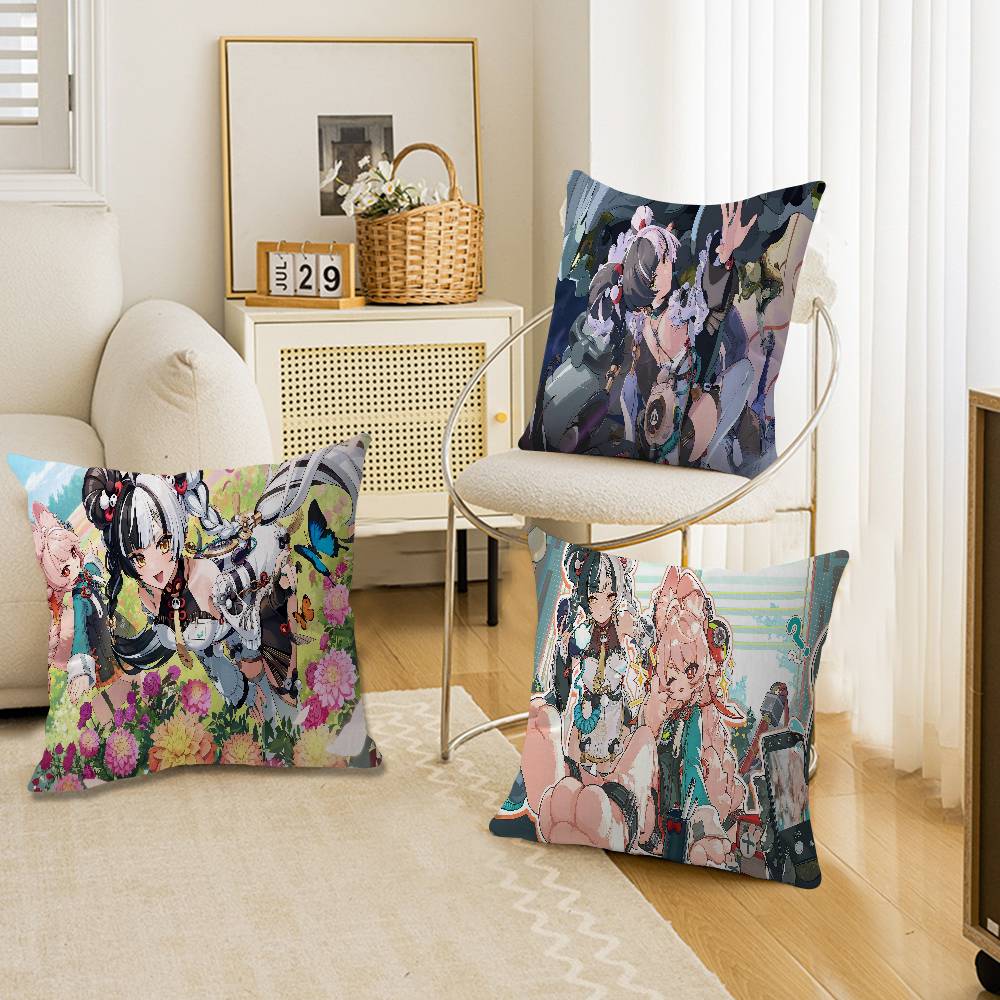 Zenless Zone Zero Dialyn Cushion Cover Pillow Cover Decor Pillowcase Printed Cushion Case For Couch