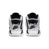 Jordan Air  6 Retro Little Flex SE Bequeme Trendige Colorblock High-Top Kinder Basketballschuhe Schwarz und Weiß Graffiti Kinder Sneaker DC4103-001