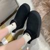 Internet celebrity short snow boots women's winter 2025 new thick-soled non-slip piled thickened warm Northeast cotton shoes