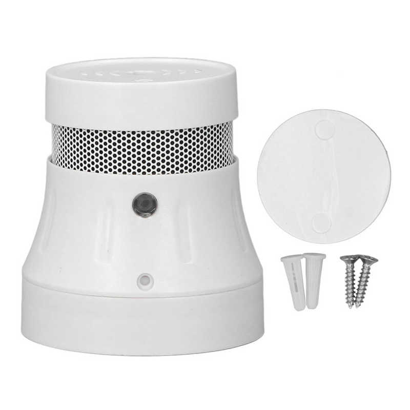 Rauchmelder mit WLAN-Unterstützung und App-Steuerung, inklusive Sprachalarm und LED-Anzeige – intelligenter Rauchmelder für Zuhause