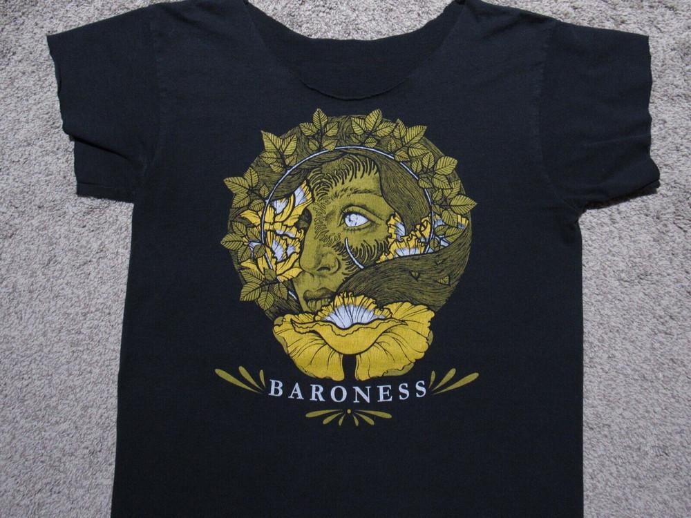 Baroness Band Black T-Shirt Cotton Unisex Gift For Men Women DN20 Unisex T-Shirt XL