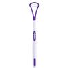 Portable Macaron Tongue Cleaner Brush Fresh Breath Scraper Remove Coating Oral Hygiene Tool for Healthy Teeth