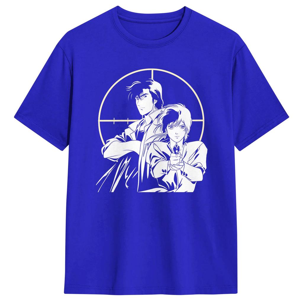 Nicky Larson Ryo Saeba T Shirt Summer Fashion Tshirts Cotton O Neck Plus Size 5xl Tees Short Sleeve Streetwear Tshirt