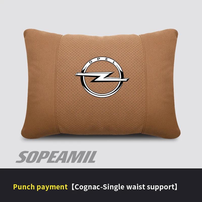Car Headrest Lumbar Rest CushionOpel Astra Corsa Grandland Insignia Mokka Vectra GTC Tigra Vivaro Zafira Combo Vivaro GTC Delica