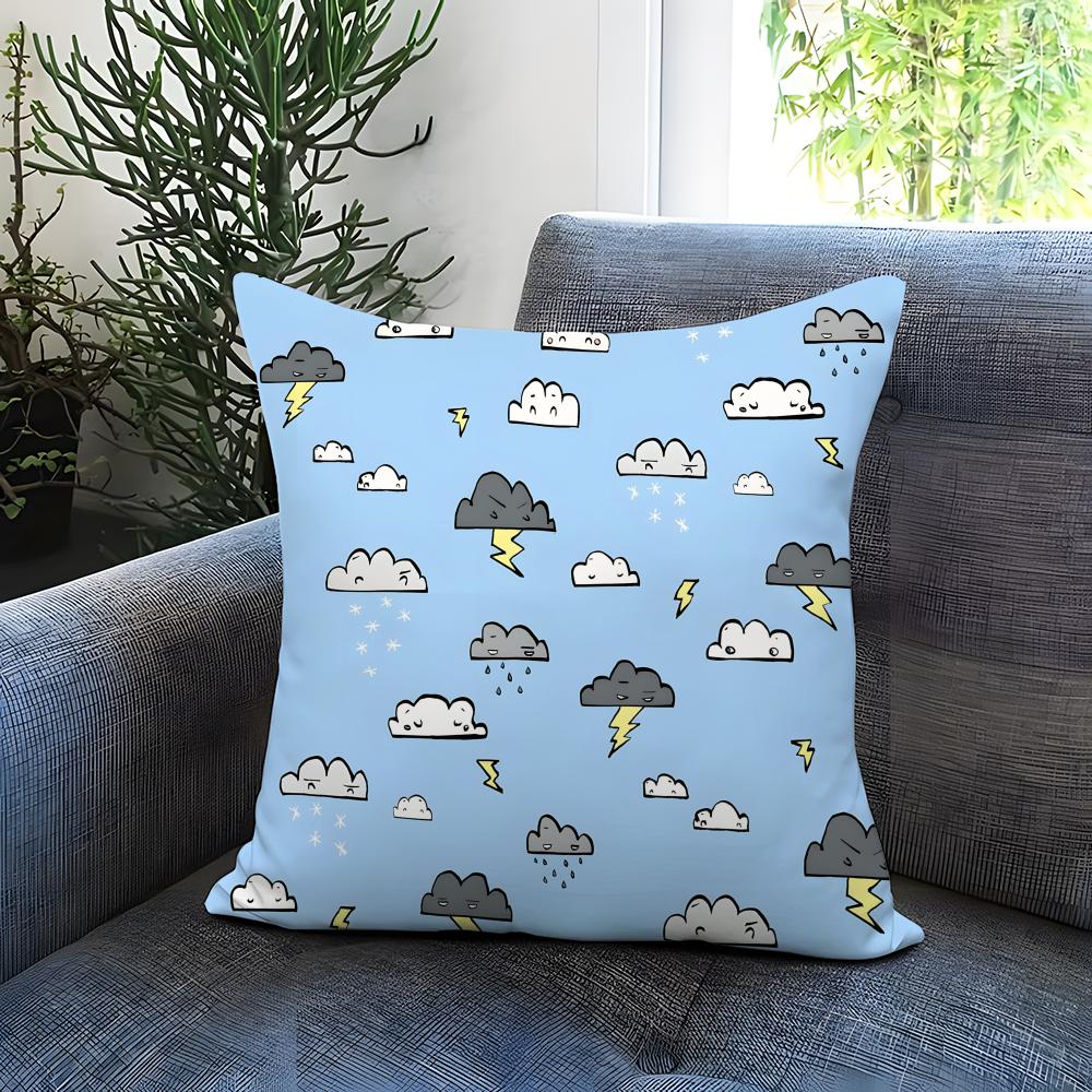Cute Texture Cushion Cover Comfortable Reversible Pillow Cover Ideal for Car Sofa Bedroom  Beyond