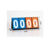 Flip Scoreboard 0099 Counting Sports Score Board VersatileSport Match Number for Coaches,