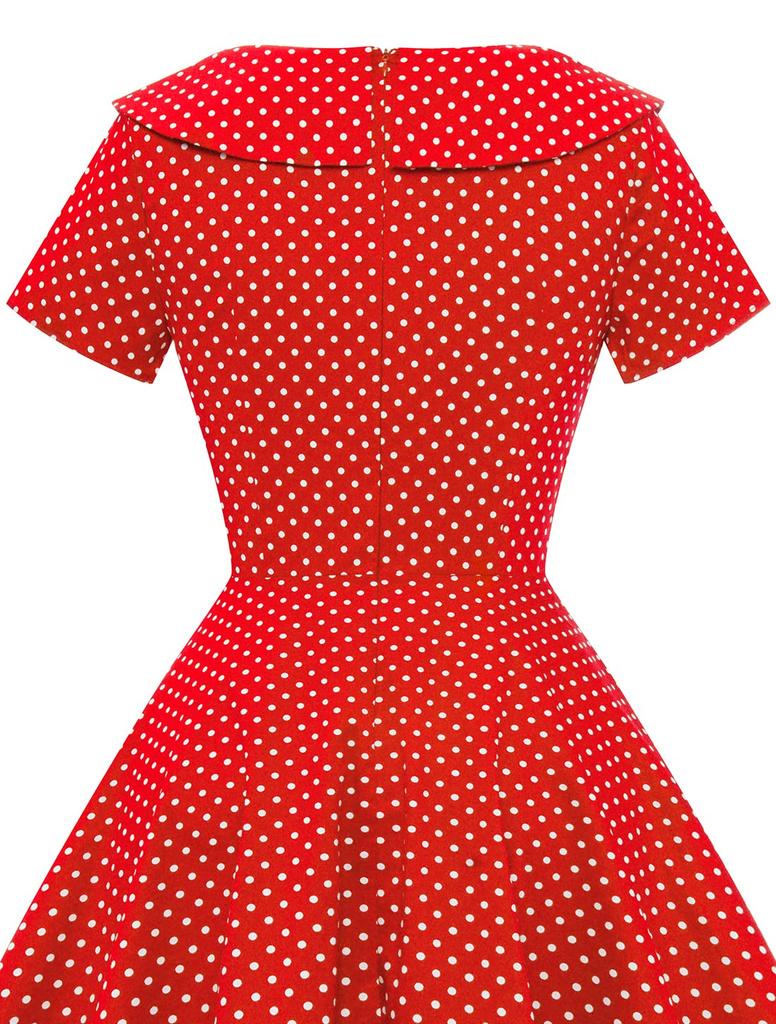 Wedtrend Retro 50s Rockabilly Swing Short Party Formal Perfect for and Plus Red and White Petite Size M Women's Dress, Sleeve, Dress, Dress, Weddings,