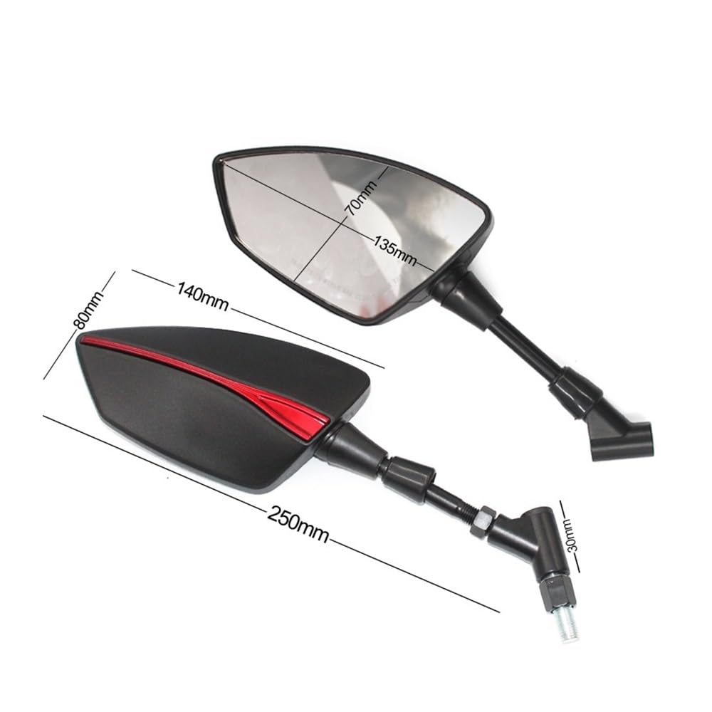 Side Mirror Jixer 150 SF 150SF SF 250 SF250 Motorcycle Side Rear View Rearview Mirror