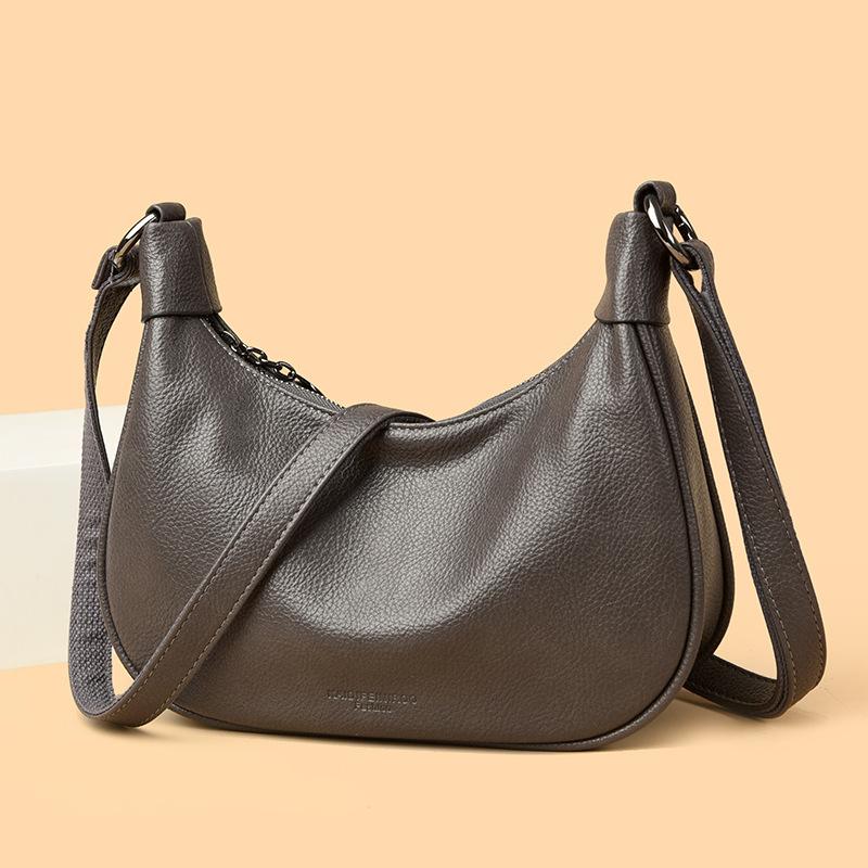 Sac bandoulière décontracté de grande capacité pour les déplacements quotidiens, sac à main à la mode pour femmes, sac dumpling souple