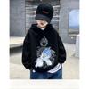 Japanese style Kids Hoodie Autumn Winter Dragon Ball Vegeta Character Print Pullover Sweatshirt Casual Long Sleeve Hooded Tops