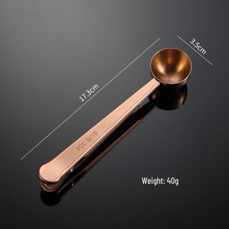 

Stainless Steel Coffee Spoon with Bag Clip