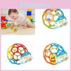 Soft Tpu Baby Teething Ball Colorful, Gripping, Crawling And Sensory Development Toy With Small Rolling Balls