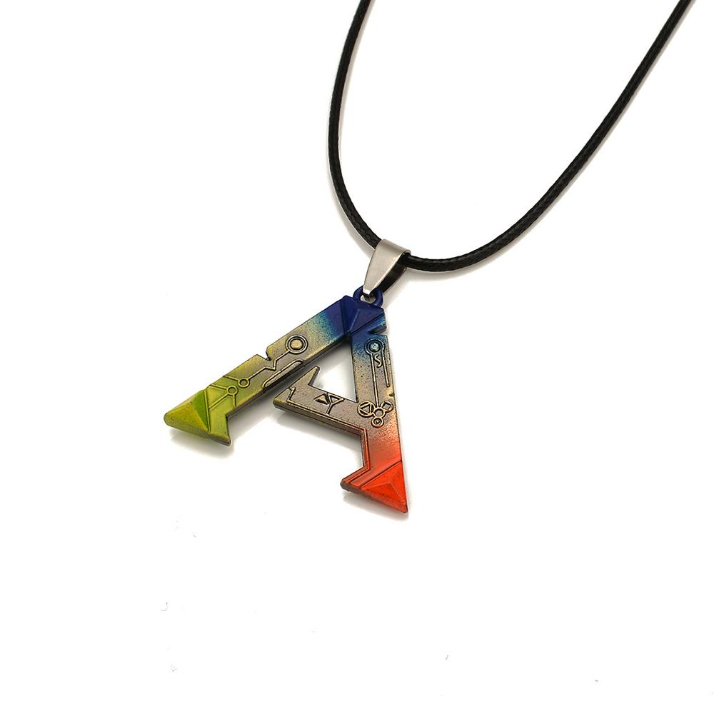 

Game Letter A Pendant Necklace for Men Women Cosplay Props Jewelry Accessory