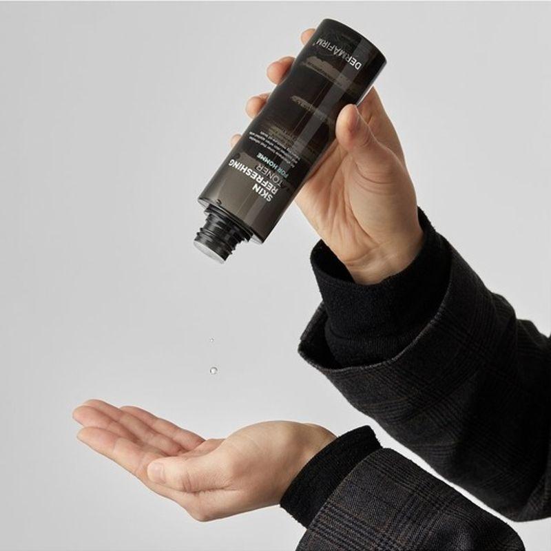 Hauterfrischendes Gesichtswasser für Homme 150ml (Kostenloses Geschenk: 2 x 1ml Tonisierende Seren + 2 x 4-reihige Reparaturbeutel)