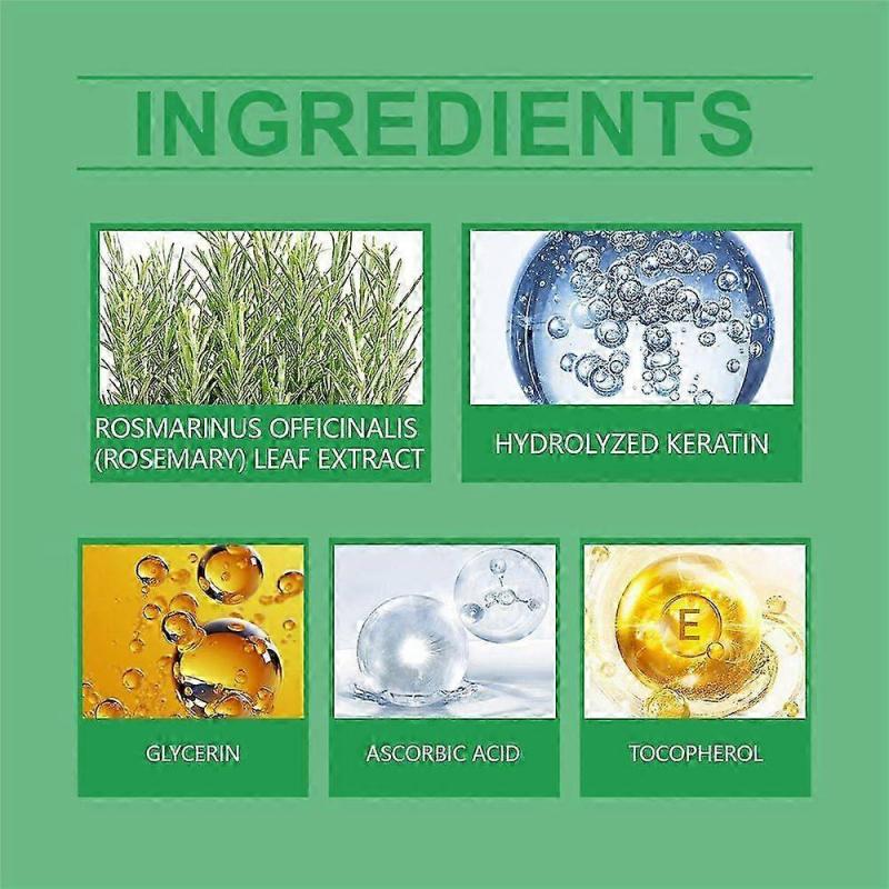 3X Rosemary Shampoo For Hair Thickness - Volumizing Strengthening Formula With Hydrolyzed Keratin, Reduces Breakage For Fuller Hair