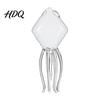 Cocktail Beverage Drinking Glasses Octopus Tentacle Wine Goblets Jellyfish Shape Glass Artistic Stemware for Stylish Stemmed Glass Wine Cool