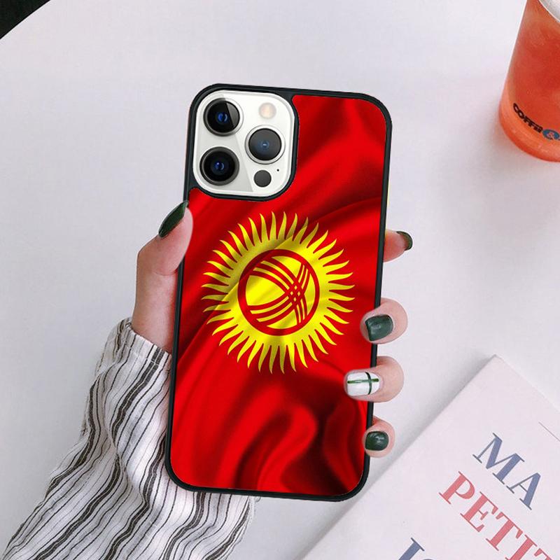 Kyrgyzstan Flag Phone Case Shell For iPhone 17 Air Plus Max Cover For iPhone 17 Air 14 13 12 16Pro Max 15 11