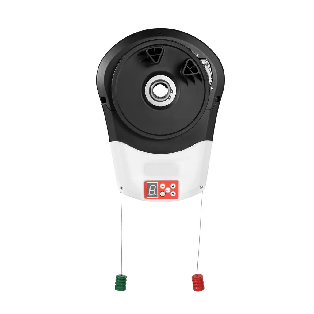 Automatic Roll Up Garage Door Opener with 2 Remotes 100W Wall Mount 110V 55 Decibel Smart Rolling Gate Opener Side Mount 800N