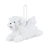 Pochette Bichon Frisé Flappy Livheart 20cm avec Accessoire Chien Mignon (environ. longue) Chaîne, Boîtier, 37252-11