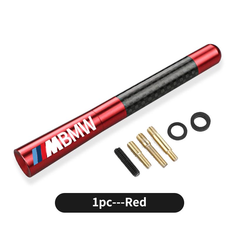 Carbon Fiber Car Short Antena Radio FM Metal Receive Accessories For BMW M Performance Alpina M3 M5 M6 X1 X3 X4 X5 G20