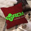 KKordas Fishing Logo Pillow Gifts Home Office Furnishings Bedroom Sofa Car Cushion Cover Case 45x45cm