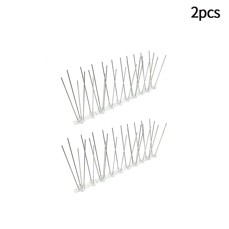 Stainless Steel Anti-Birds Spikes Repeller Deterrent Anti Pigeon Spikes Thorn On Balcony Eaves Sills Bird Proof Nails For Garden