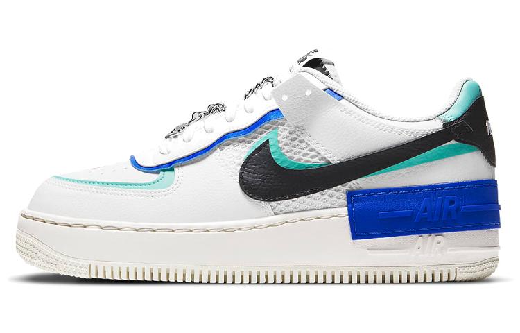 Nike Air Force 1 Low Shadow White Blue Black Women s DH1965-100 35.5