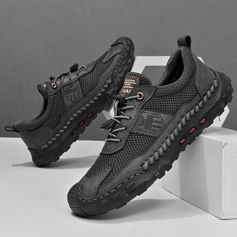 Handmade Genuine Leather Boots Men Shoes Comfortable Ankle Boots for Men Casual Shoes Moccasins Boots