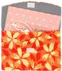 Kongodo Prayer Beads Bag for Hiragana Sutras (Cherry Blossom Pattern)