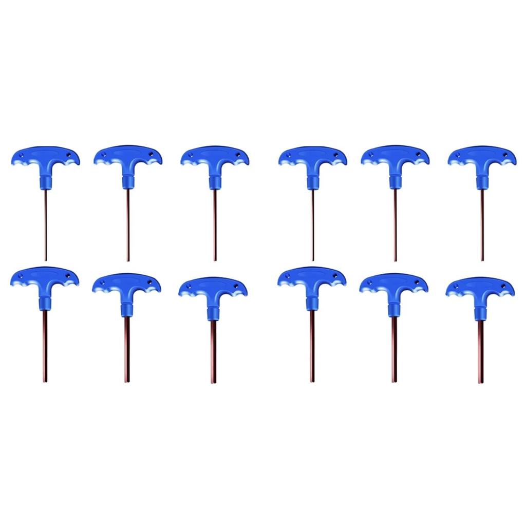 A74E-Long Handle Key Wrench Flag Handle Spanners Security Bolt Hole Screwdriver Wrench Tool Maintenance Tasks