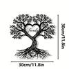 1PC creative love tree plastic art wall hanging, modern simple wall decoration, romantic home decoration