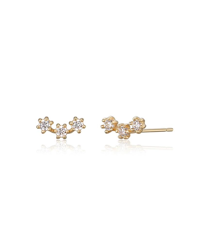 Akarki 10K Lumi Arch Earrings