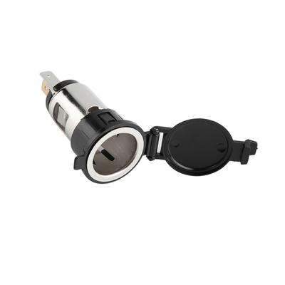 12 24V Cigarette Lighter Adapter Power Cigar Lighter Female Socket for Car Motorcycle