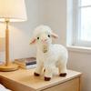 Sheep Animal Stuffed Figurine Doll Lamb Toy Comfortable Made of Polyester Suitable for