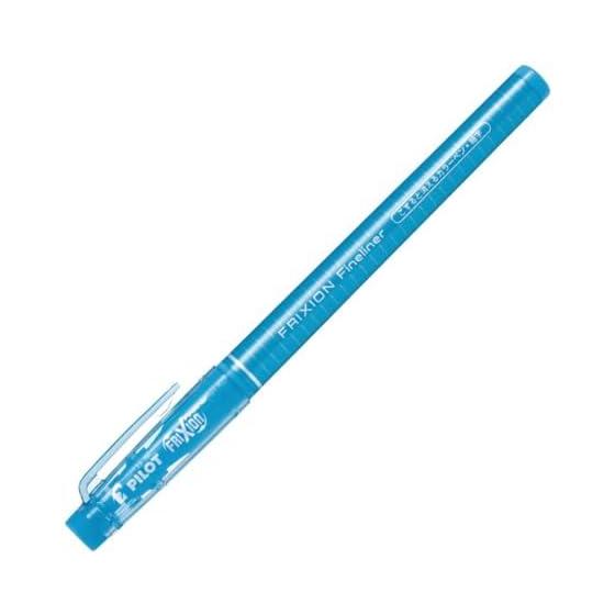 Пилотская цветная ручка, исчезающая при трении Frixion Fineliner Светло-голубой 10 штук SFFL120F10LB
