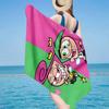 Magische Freundschaft Timmy Abenteuer Strandtuch, Superweiche Mikrofaser, Geschenk für Sie/Ihn, Geburtstag, für Pool, Strand, Reisen, Heimdekoration Fan-Geschenke
