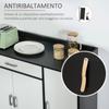 Modern Kitchen Cabinet In MDF with 2 Cabinets, 1 Drawer and Adjustable Shelves, 90x40x90 Cm